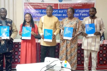 Burkina Faso : Lancement officiel du rapport sur l’ indice d’ingérence de l’industrie au tabac
