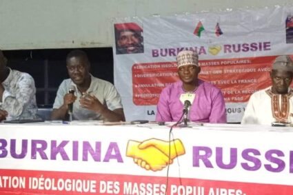 Burkina Faso :la coalition Burkina-Russie insiste sur un partenariat avec la Russie pour venir à bout du terrorisme