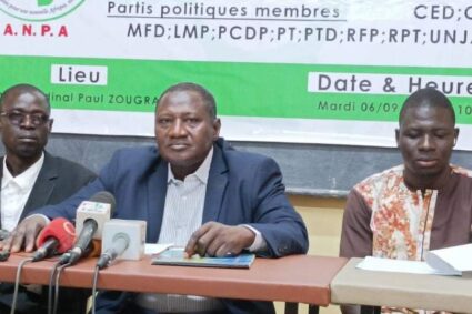 Burkina Faso: L’Alliance Néo-Panafricaniste pour les Alternances, un nouveau regroupement de partis politiques, garde espoir sur la gestion du MPSR