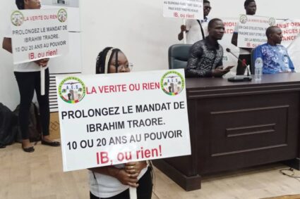 Situation Nationale : « Prolongation de la transition burkinabè de 10 à 20 ans», propose l’association la vérité ou rien