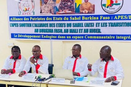 Vie associative : l’Alliance des Patriotes des Etats du Sahel, section du Burkina (A.P.E.S/BF) voit le jour